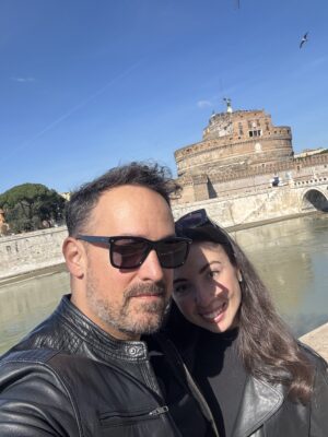 Fotka A taky na naše návraty do Itálie. Tam začalo to, co, věříme, nikdy neskončí.